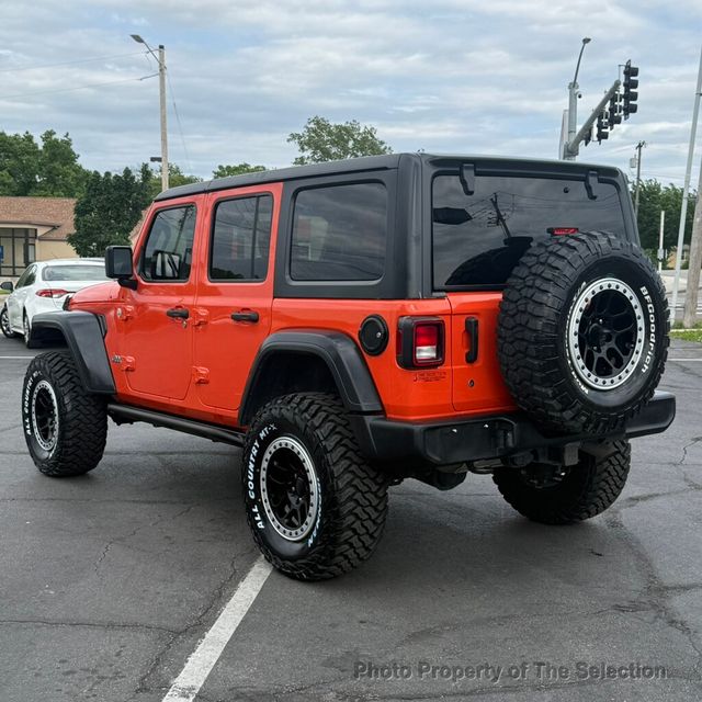 2018 Jeep Wrangler Unlimited SPORT 4X4 W/BLACK FREEDOM TOP 3-PIECE HARDTOP PANEL - 23019748 - 10
