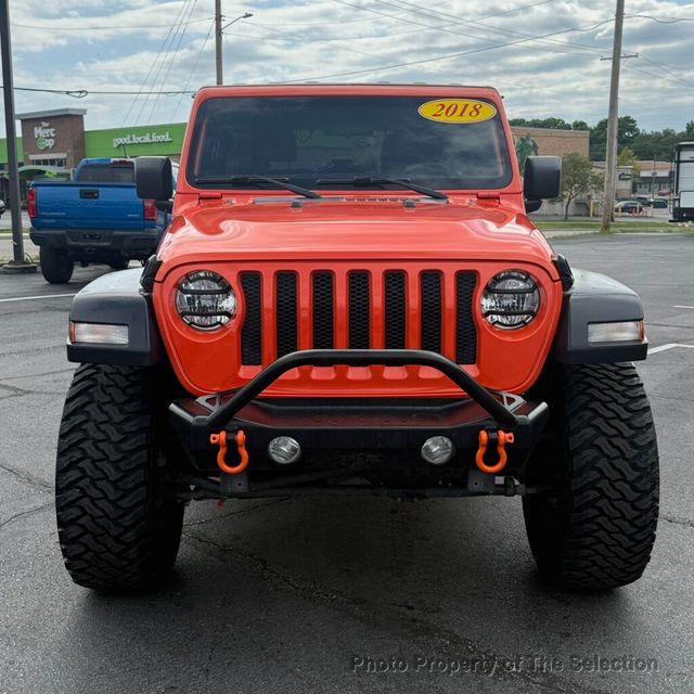 2018 Jeep Wrangler Unlimited SPORT 4X4 W/BLACK FREEDOM TOP 3-PIECE HARDTOP PANEL - 23019748 - 4