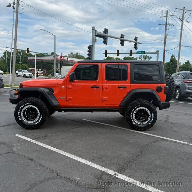 2018 Jeep Wrangler Unlimited SPORT 4X4 W/BLACK FREEDOM TOP 3-PIECE HARDTOP PANEL - 23019748 - 8