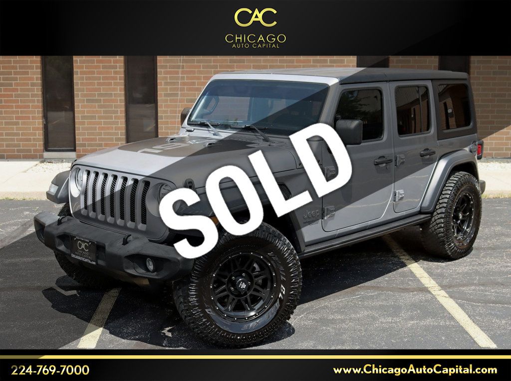 2018 Jeep Wrangler Unlimited Sport S 4x4 - 23062109 - 0