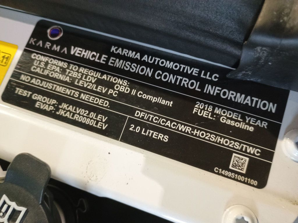 2018 Karma Revero Sedan Clean Carfax Florida Plug-In Hybrid - 23074937 - 46