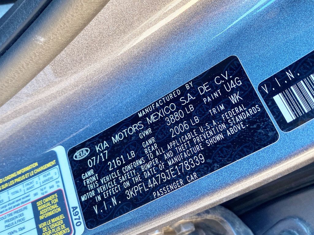 2018 Kia Forte S Automatic - 23001610 - 17