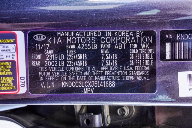 2018 Kia Niro EX FWD - 23029614 - 38