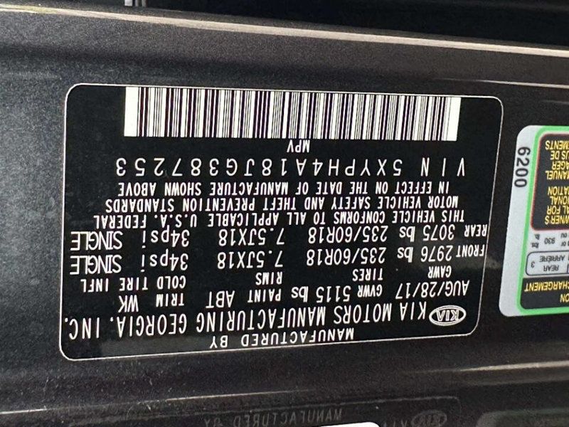 2018 Kia Sorento EX FWD - 23041379 - 25