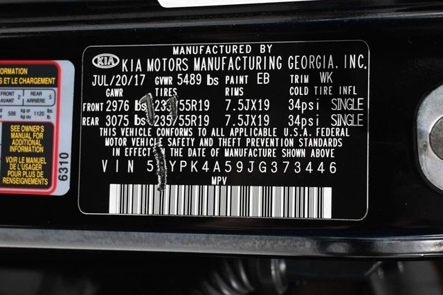 2018 Kia Sorento SX Limited V6 FWD - 23084392 - 29