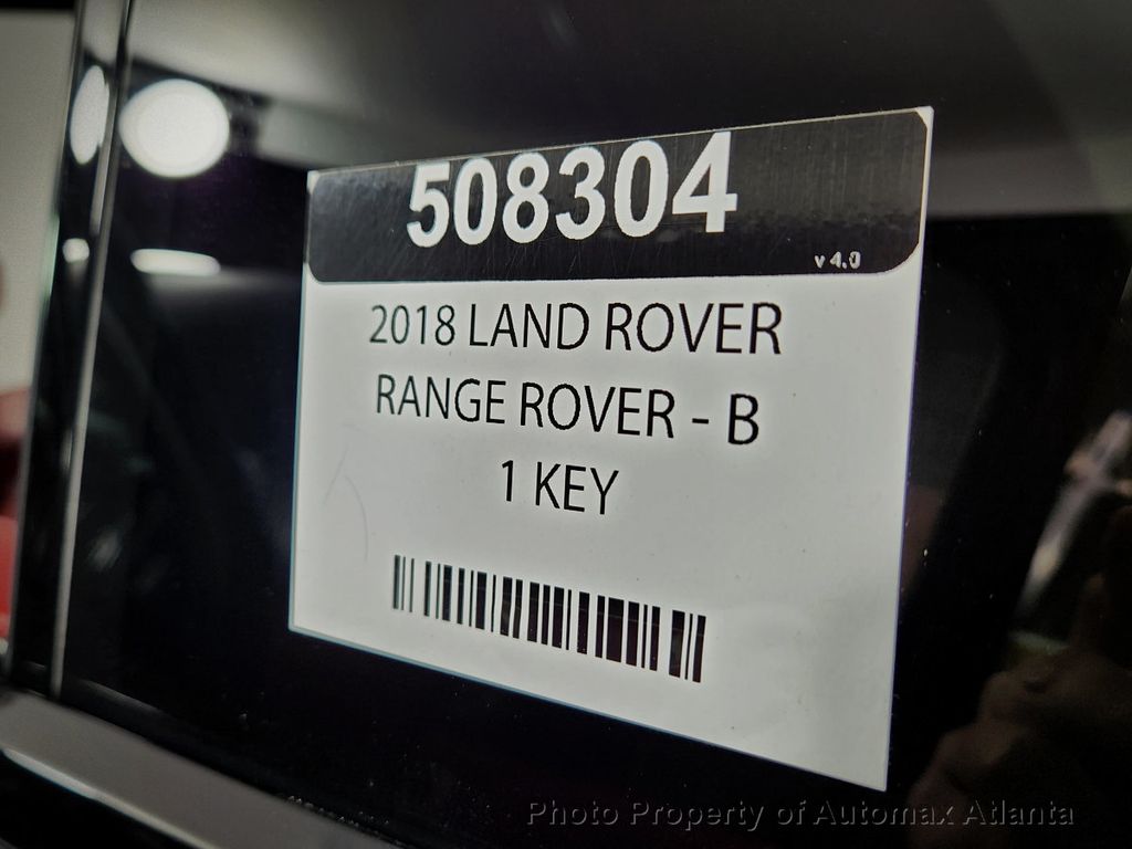 2018 LAND ROVER RANGE ROVER Autobiography AWD 4dr SUV - 21648073 - 67