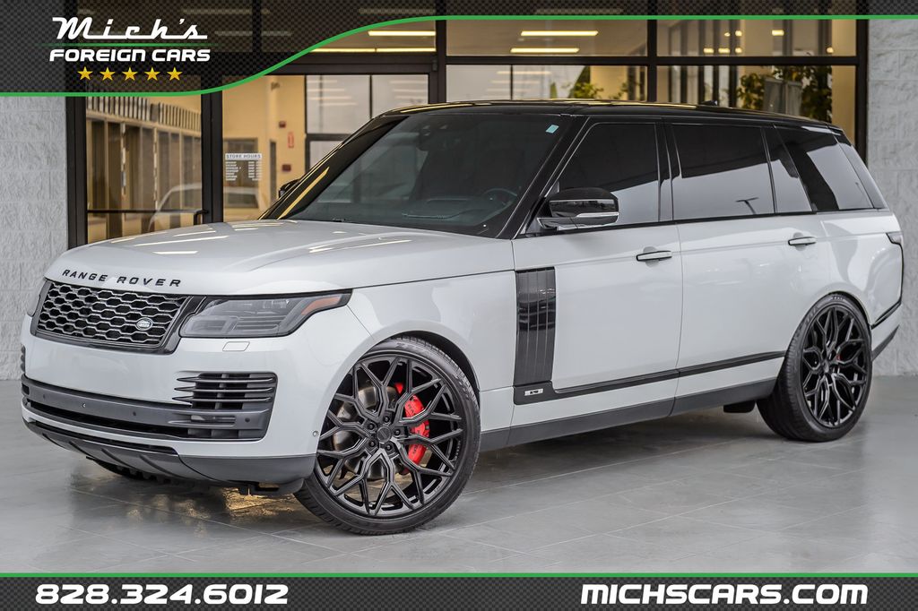 2018 Land Rover Range Rover AUTOBIOGRAPHY - LONG WHEEL BASE - SUPERCHARGED - RED LEATHER  - 22959508 | Video 1