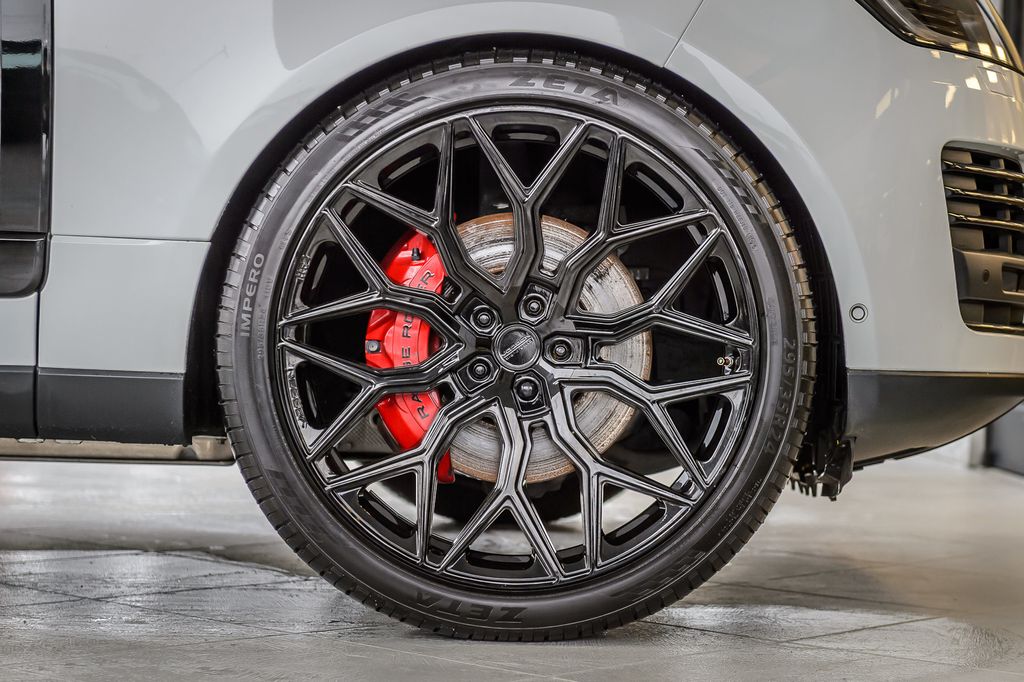 2018 Land Rover Range Rover AUTOBIOGRAPHY - LONG WHEEL BASE - SUPERCHARGED - RED LEATHER  - 22959508 - 16