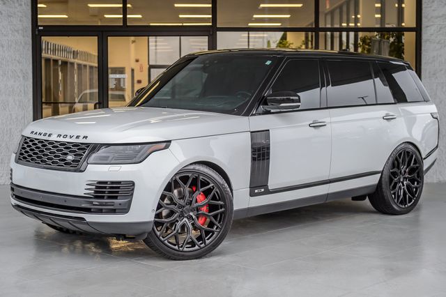 2018 Land Rover Range Rover AUTOBIOGRAPHY - LONG WHEEL BASE - SUPERCHARGED - RED LEATHER  - 22959508 - 1