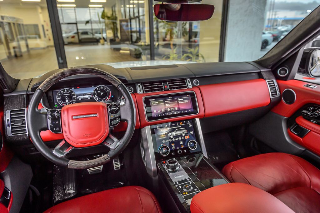 2018 Land Rover Range Rover AUTOBIOGRAPHY - LONG WHEEL BASE - SUPERCHARGED - RED LEATHER  - 22959508 - 27