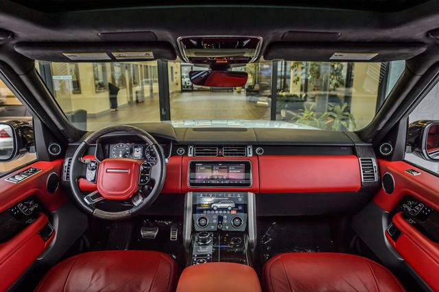 2018 Land Rover Range Rover AUTOBIOGRAPHY - LONG WHEEL BASE - SUPERCHARGED - RED LEATHER  - 22959508 - 2