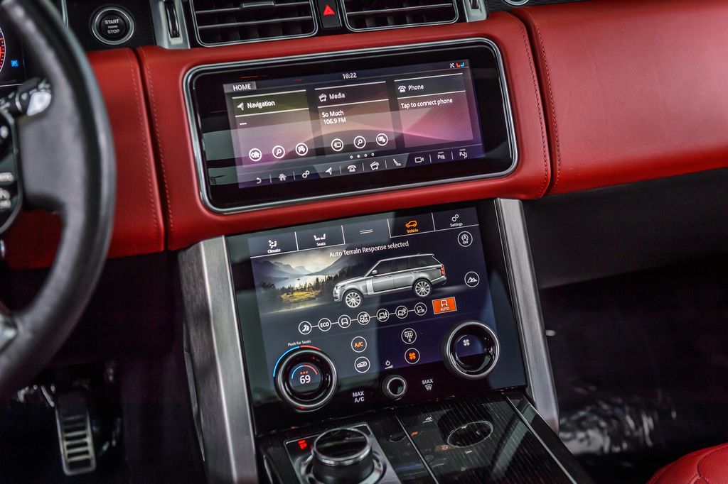 2018 Land Rover Range Rover AUTOBIOGRAPHY - LONG WHEEL BASE - SUPERCHARGED - RED LEATHER  - 22959508 - 32