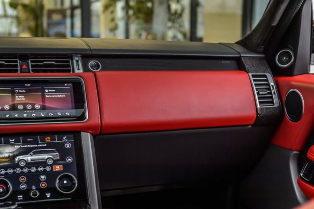 2018 Land Rover Range Rover AUTOBIOGRAPHY - LONG WHEEL BASE - SUPERCHARGED - RED LEATHER  - 22959508 - 36