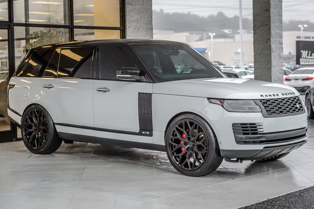 2018 Land Rover Range Rover AUTOBIOGRAPHY - LONG WHEEL BASE - SUPERCHARGED - RED LEATHER  - 22959508 - 3