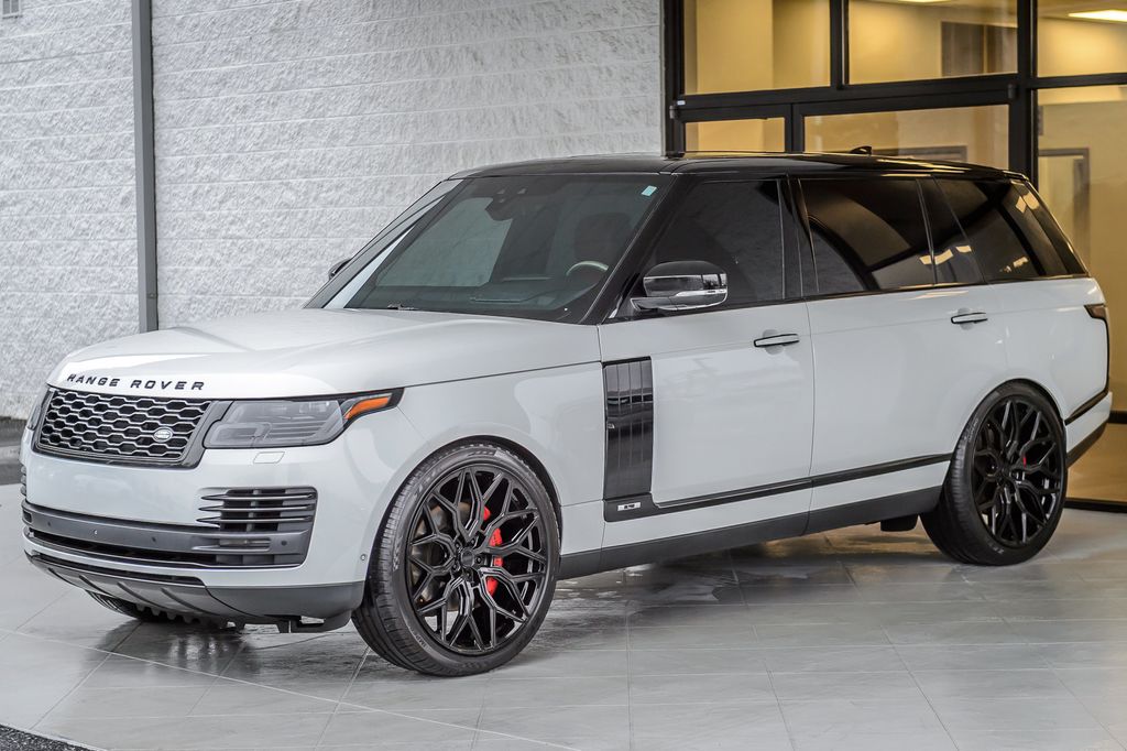 2018 Land Rover Range Rover AUTOBIOGRAPHY - LONG WHEEL BASE - SUPERCHARGED - RED LEATHER  - 22959508 - 5