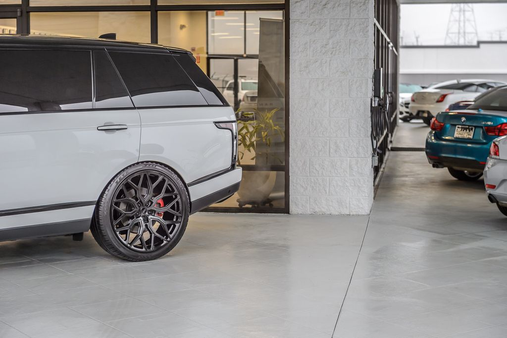 2018 Land Rover Range Rover AUTOBIOGRAPHY - LONG WHEEL BASE - SUPERCHARGED - RED LEATHER  - 22959508 - 63