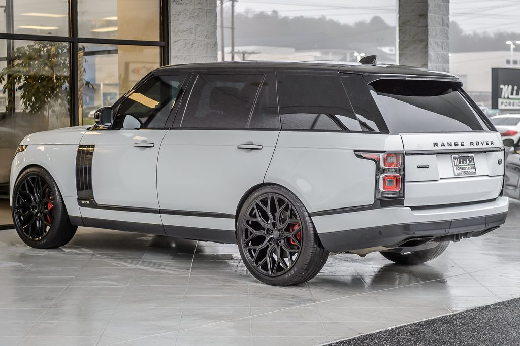 2018 Land Rover Range Rover AUTOBIOGRAPHY - LONG WHEEL BASE - SUPERCHARGED - RED LEATHER  - 22959508 - 6