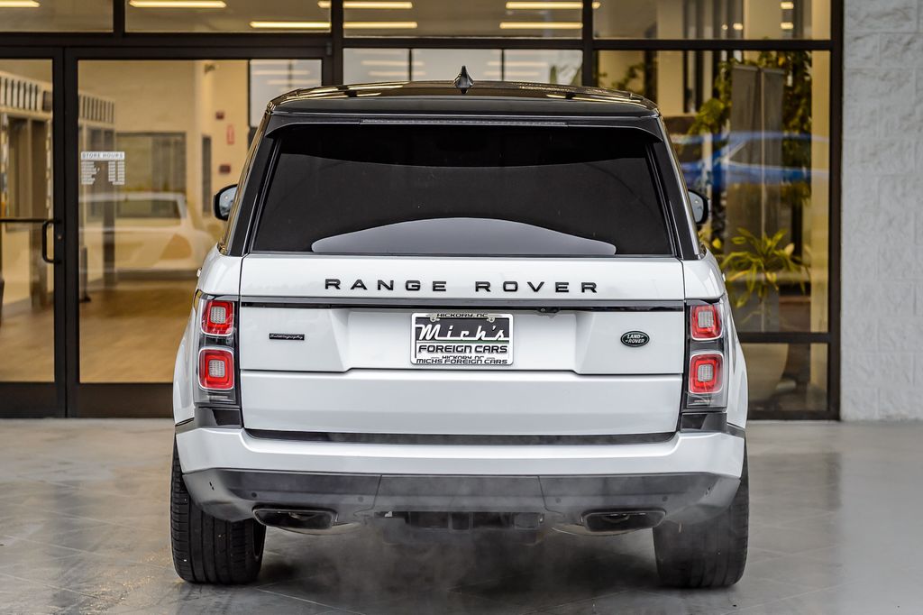 2018 Land Rover Range Rover AUTOBIOGRAPHY - LONG WHEEL BASE - SUPERCHARGED - RED LEATHER  - 22959508 - 7