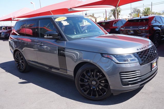 2018 Land Rover Range Rover LOW MILES, PREMIUM WHEELS, PANO MOON ROOF, LEATHER, NAVIGATION - 23087472 - 1