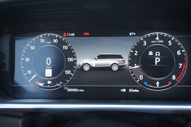2018 Land Rover Range Rover LOW MILES, PREMIUM WHEELS, PANO MOON ROOF, LEATHER, NAVIGATION - 23087472 - 29