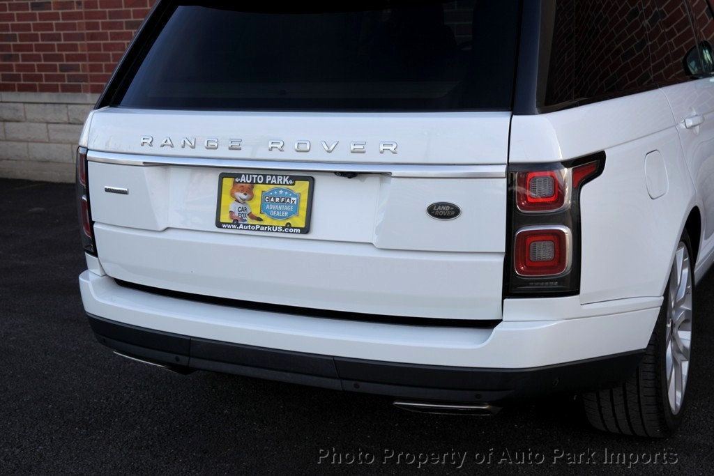 2018 Land Rover Range Rover SuperCharged HSE photo 27