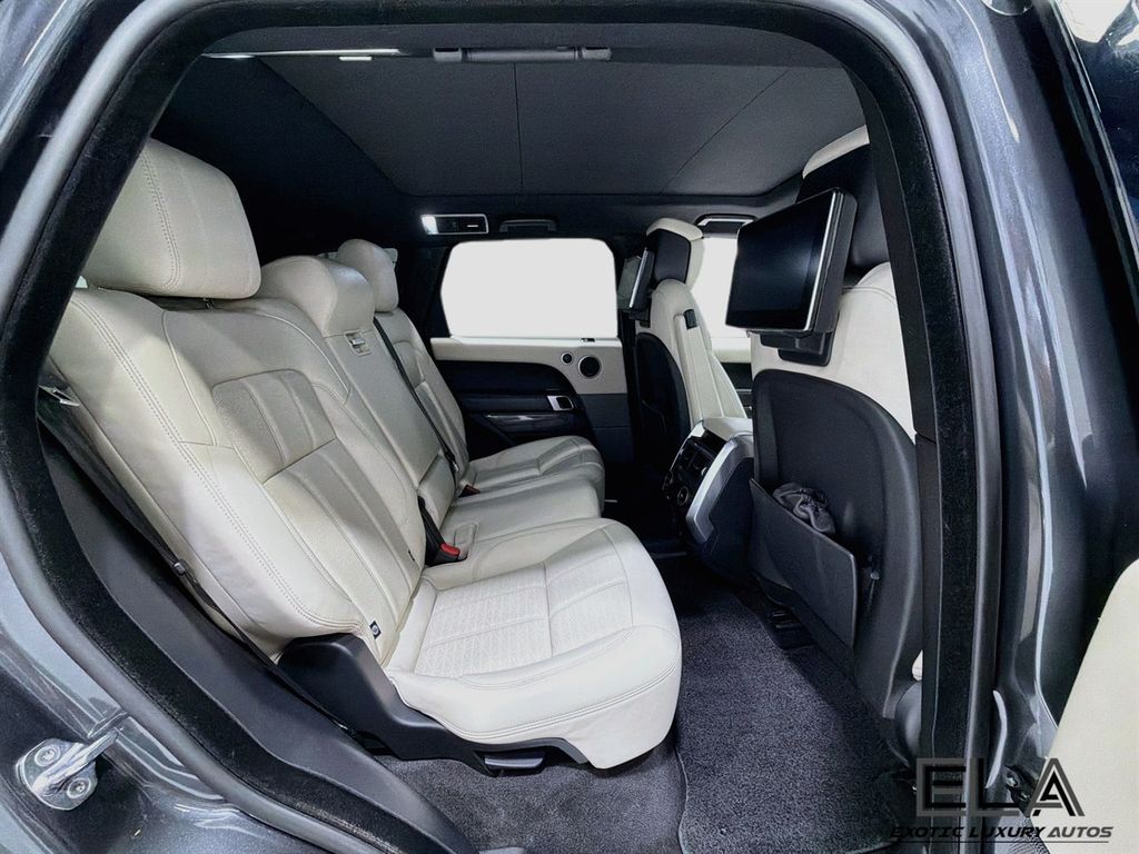 2018 Land Rover Range Rover Sport AUTOBIOGRAPHY DYNAMIC! REAR TVS! PANO ROOF! MASSAGE SEATS! - 23065601 - 63