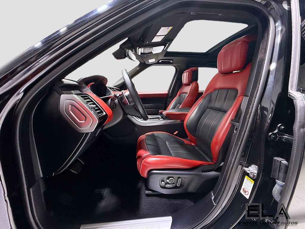 2018 Land Rover Range Rover Sport HSE DYNAMIC! RED GUTS!  Ebony Morzine Headlining! - 22971448 - 22