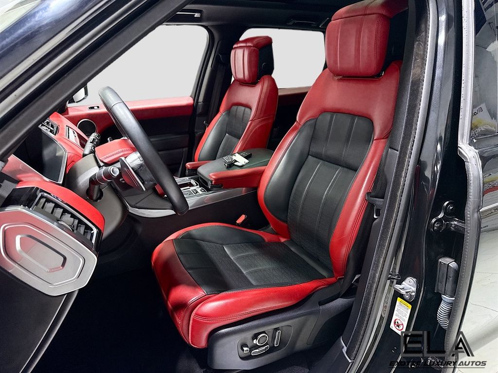 2018 Land Rover Range Rover Sport HSE DYNAMIC! RED GUTS!  Ebony Morzine Headlining! - 22971448 - 24