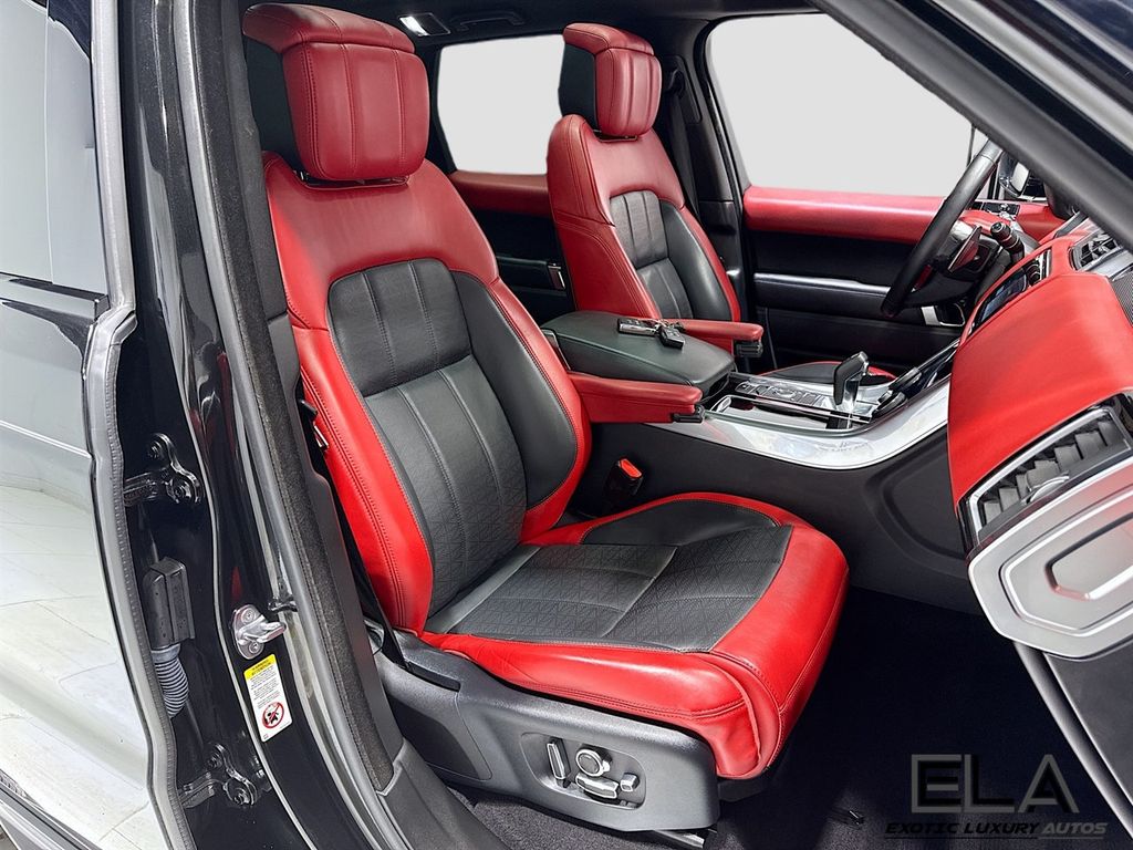2018 Land Rover Range Rover Sport HSE DYNAMIC! RED GUTS!  Ebony Morzine Headlining! - 22971448 - 27
