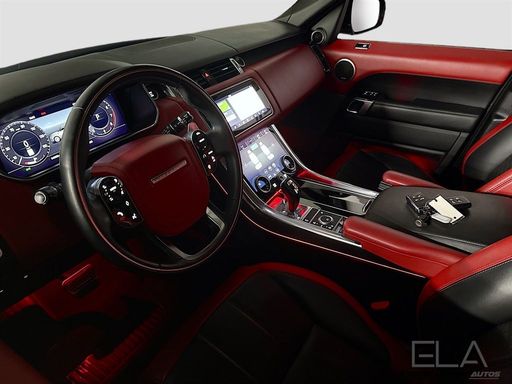 2018 Land Rover Range Rover Sport HSE DYNAMIC! RED GUTS!  Ebony Morzine Headlining! - 22971448 - 44