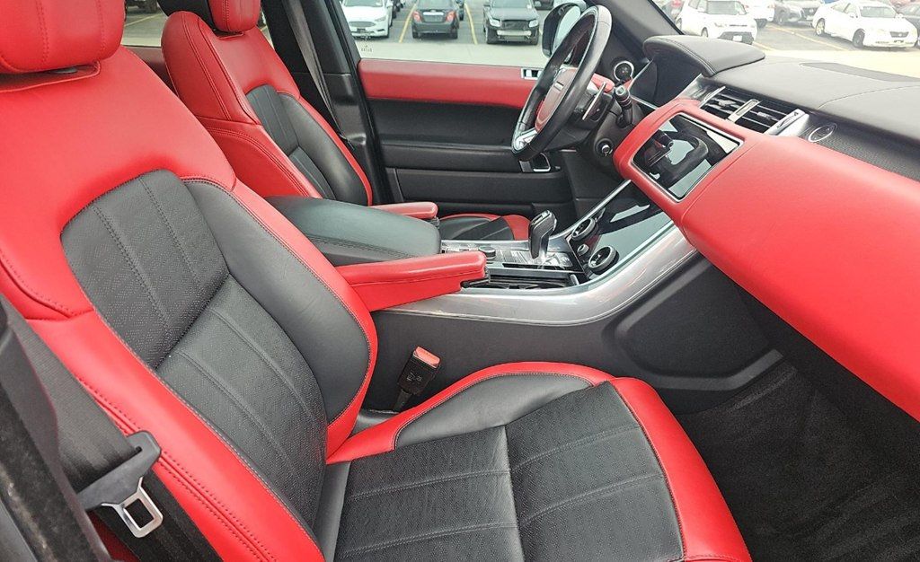 2018 Land Rover Range Rover Sport HSE DYNAMIC! RED GUTS!  Ebony Morzine Headlining! - 22971448 - 5
