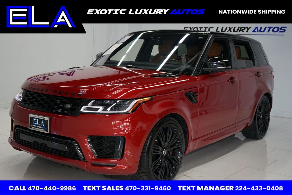 2018 Land Rover Range Rover Sport HSE DYNAMIC SUPERCHARGED RARE INTERIOR NONE LIKE THIS FOR SALE  - 22486482 - 0