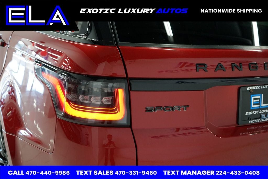 2018 Land Rover Range Rover Sport HSE DYNAMIC SUPERCHARGED RARE INTERIOR NONE LIKE THIS FOR SALE  - 22486482 - 9