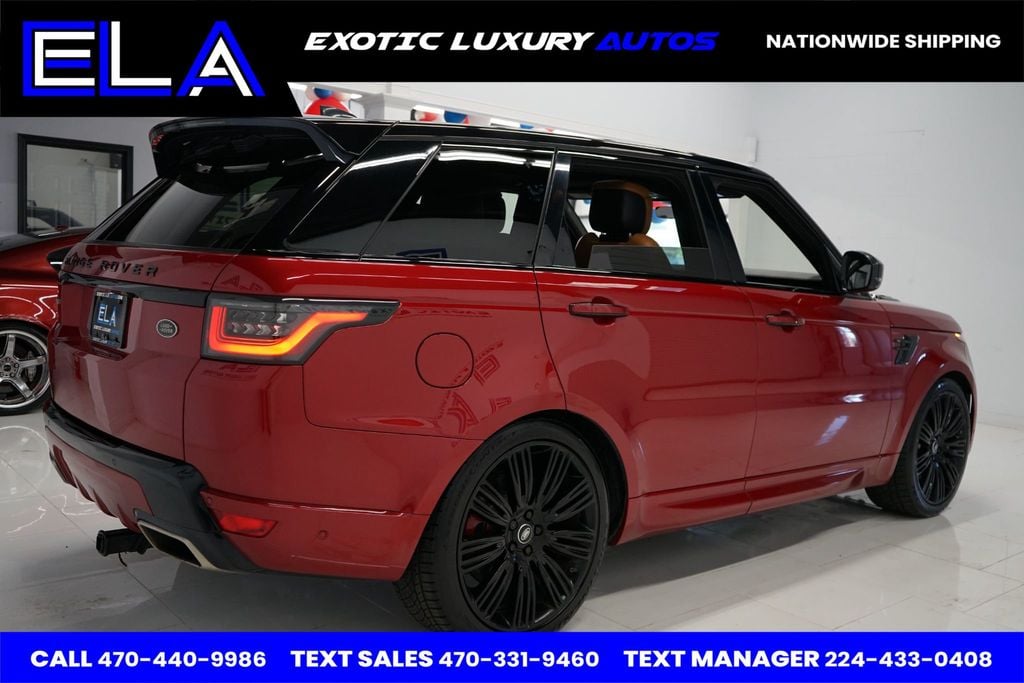 2018 Land Rover Range Rover Sport HSE DYNAMIC SUPERCHARGED RARE INTERIOR NONE LIKE THIS FOR SALE  - 22486482 - 11