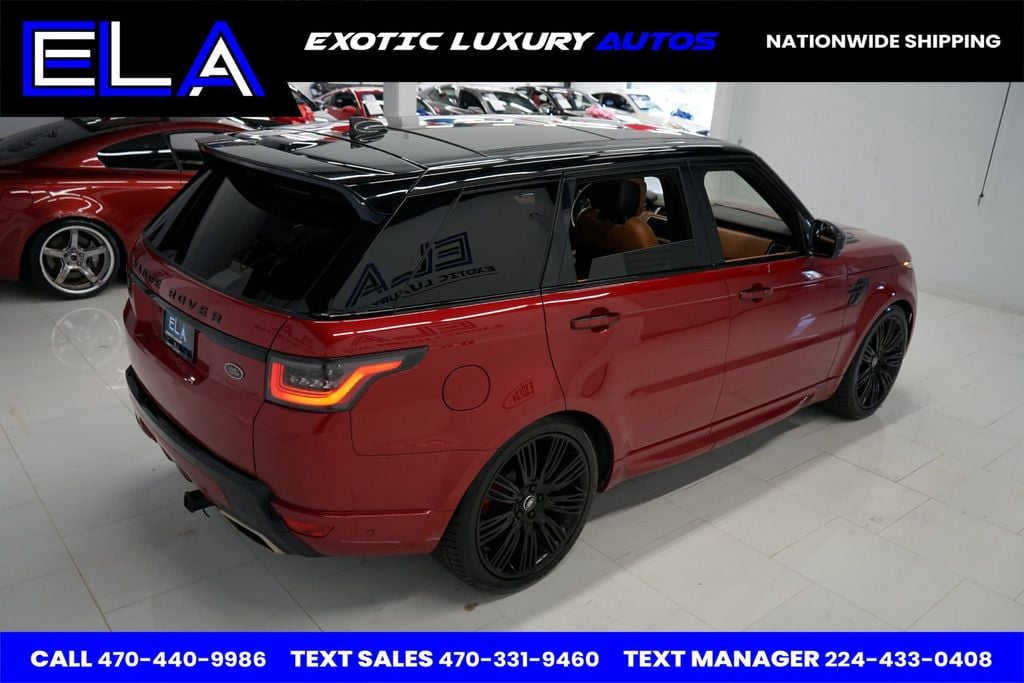 2018 Land Rover Range Rover Sport HSE DYNAMIC SUPERCHARGED RARE INTERIOR NONE LIKE THIS FOR SALE  - 22486482 - 12