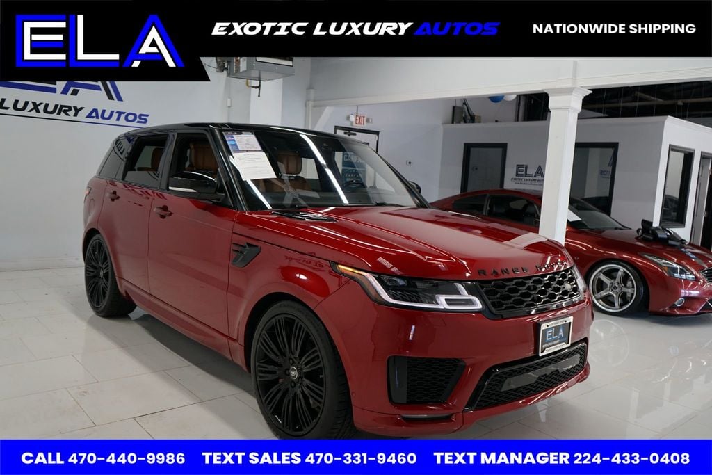 2018 Land Rover Range Rover Sport HSE DYNAMIC SUPERCHARGED RARE INTERIOR NONE LIKE THIS FOR SALE  - 22486482 - 14