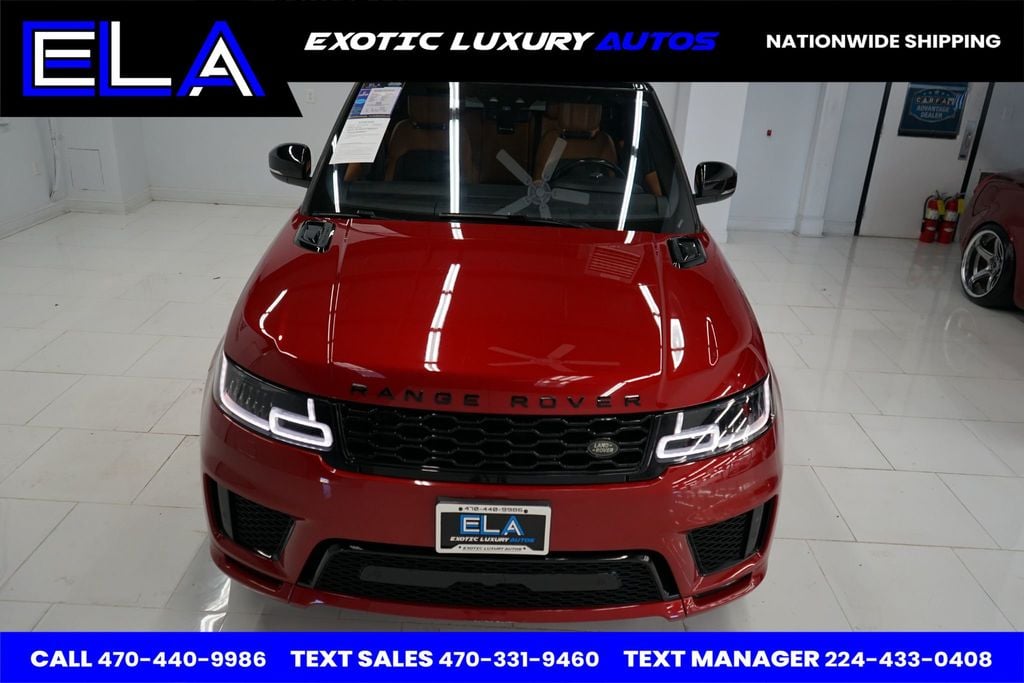 2018 Land Rover Range Rover Sport HSE DYNAMIC SUPERCHARGED RARE INTERIOR NONE LIKE THIS FOR SALE  - 22486482 - 16