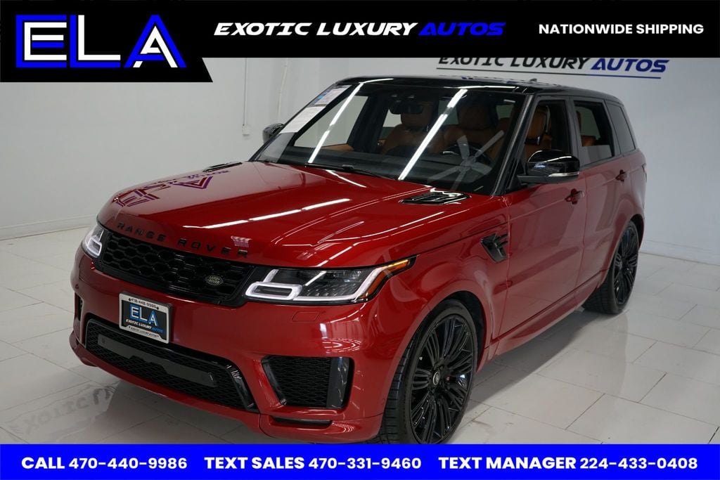 2018 Land Rover Range Rover Sport HSE DYNAMIC SUPERCHARGED RARE INTERIOR NONE LIKE THIS FOR SALE  - 22486482 - 17