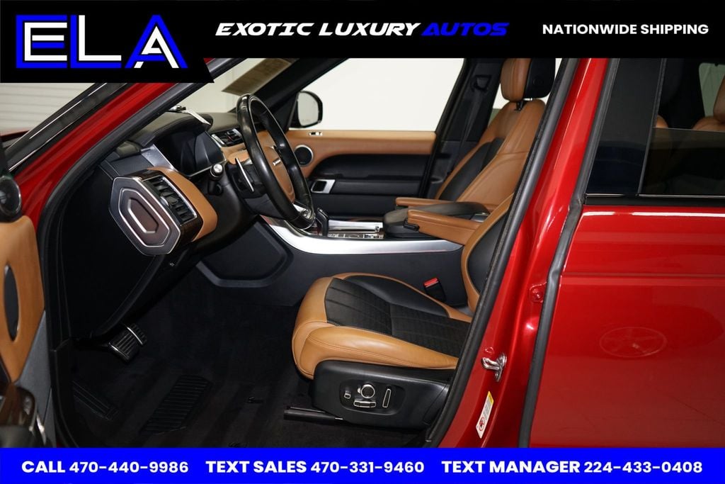 2018 Land Rover Range Rover Sport HSE DYNAMIC SUPERCHARGED RARE INTERIOR NONE LIKE THIS FOR SALE  - 22486482 - 18