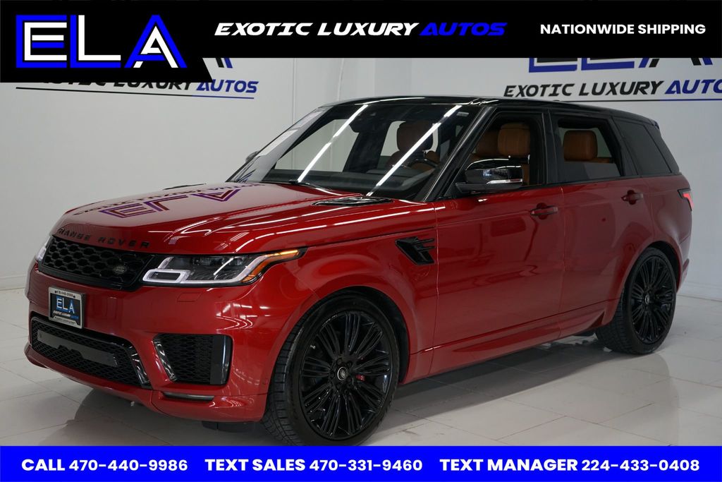 2018 Land Rover Range Rover Sport HSE DYNAMIC SUPERCHARGED RARE INTERIOR NONE LIKE THIS FOR SALE  - 22486482 - 1