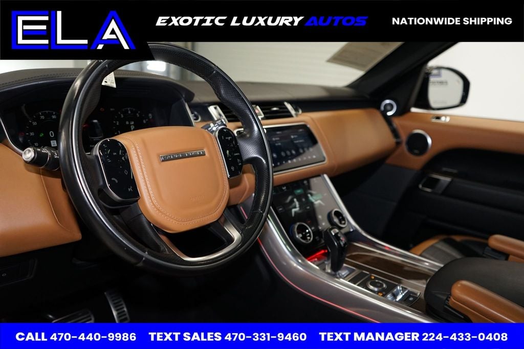2018 Land Rover Range Rover Sport HSE DYNAMIC SUPERCHARGED RARE INTERIOR NONE LIKE THIS FOR SALE  - 22486482 - 24