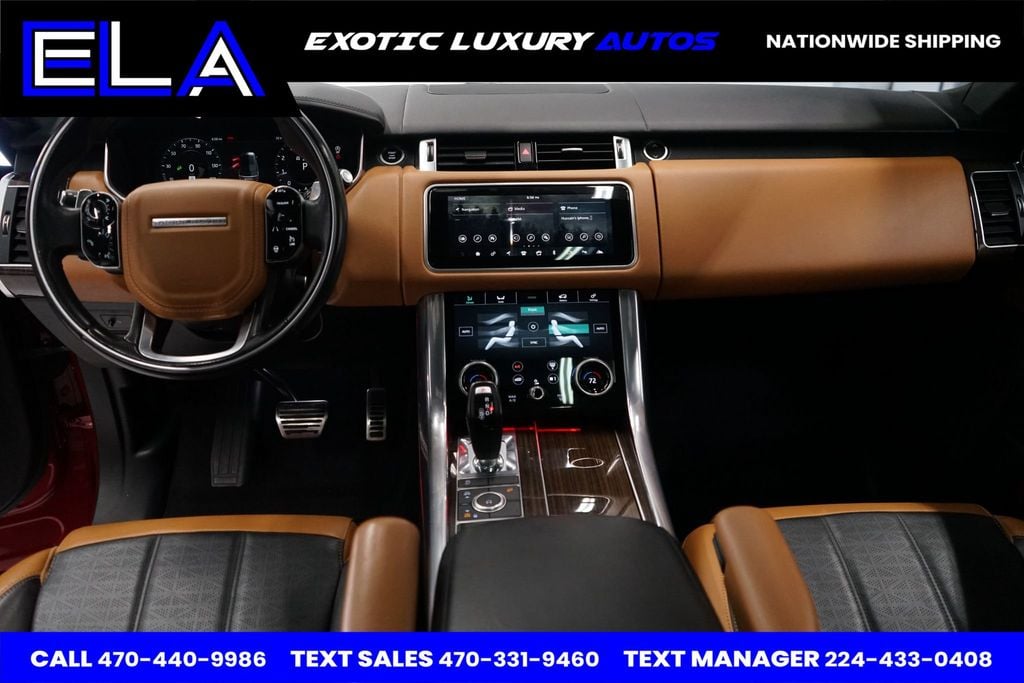 2018 Land Rover Range Rover Sport HSE DYNAMIC SUPERCHARGED RARE INTERIOR NONE LIKE THIS FOR SALE  - 22486482 - 26