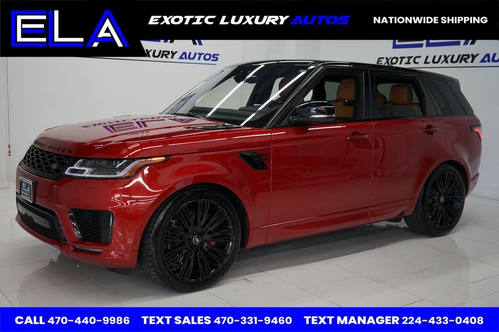 2018 Land Rover Range Rover Sport HSE DYNAMIC SUPERCHARGED RARE INTERIOR NONE LIKE THIS FOR SALE  - 22486482 - 2