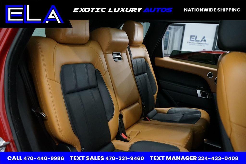2018 Land Rover Range Rover Sport HSE DYNAMIC SUPERCHARGED RARE INTERIOR NONE LIKE THIS FOR SALE  - 22486482 - 31