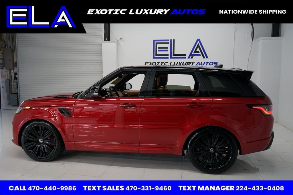 2018 Land Rover Range Rover Sport HSE DYNAMIC SUPERCHARGED RARE INTERIOR NONE LIKE THIS FOR SALE  - 22486482 - 6