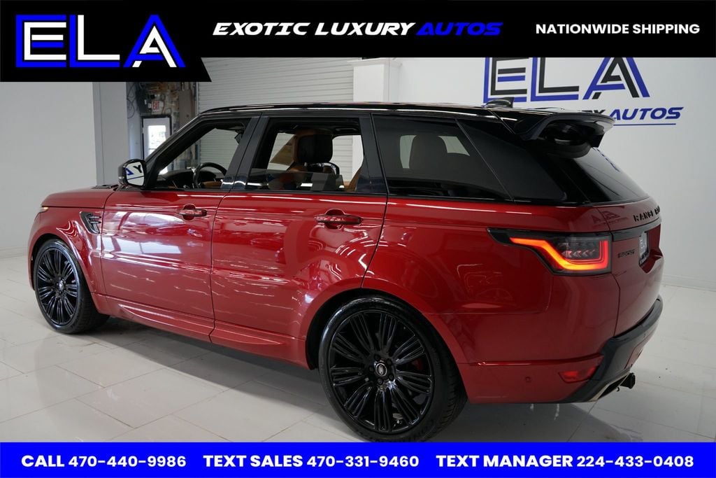 2018 Land Rover Range Rover Sport HSE DYNAMIC SUPERCHARGED RARE INTERIOR NONE LIKE THIS FOR SALE  - 22486482 - 7