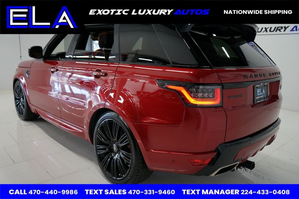 2018 Land Rover Range Rover Sport HSE DYNAMIC SUPERCHARGED RARE INTERIOR NONE LIKE THIS FOR SALE  - 22486482 - 8