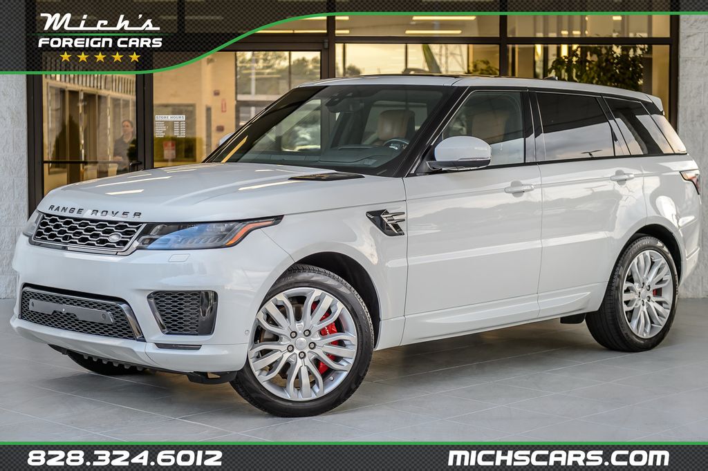 2018 Land Rover Range Rover Sport RANGE ROVER SPORT SUPERCHARGED DYNAMIC WHITE ON BROWN LEATHER - 23085590 - 0