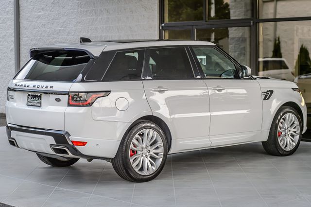 2018 Land Rover Range Rover Sport RANGE ROVER SPORT SUPERCHARGED DYNAMIC WHITE ON BROWN LEATHER - 23085590 - 9