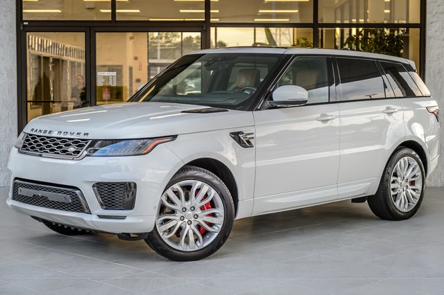2018 Land Rover Range Rover Sport RANGE ROVER SPORT SUPERCHARGED DYNAMIC WHITE ON BROWN LEATHER - 23085590 - 1
